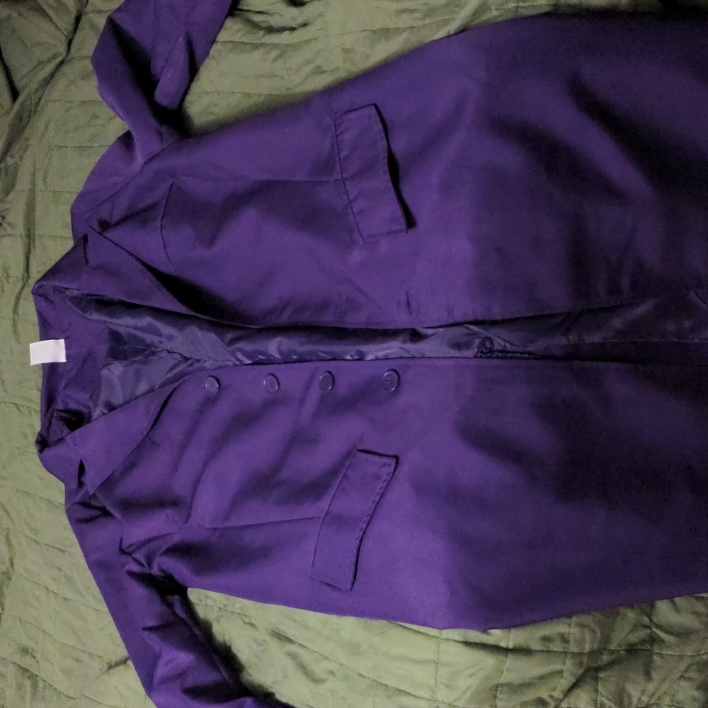 Purple Halloween coat
